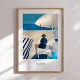 Plakat - Monaco Beach - Awol Art Alex