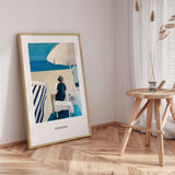 Plakat - Monaco Beach - Awol Art Alex
