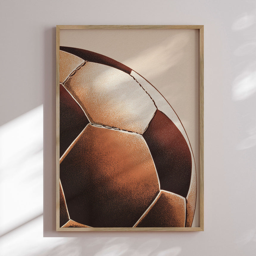 Plakat - Soccer Ball - Andreas Magnusson