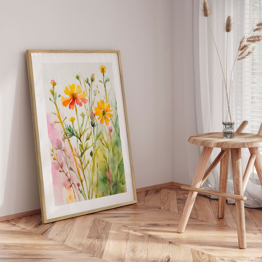 Plakat - Wildflowers II - Ohkimiko