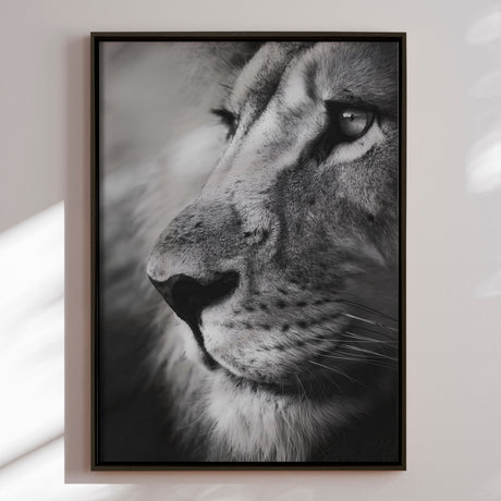 Lærredstryk - Old Lion - Treechild