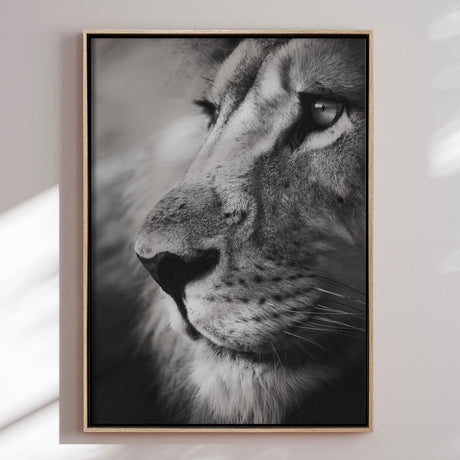 Lærredstryk - Old Lion - Treechild