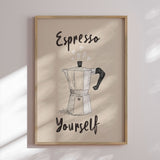 Plakat - Espresso Yourself - Andreas Magnusson