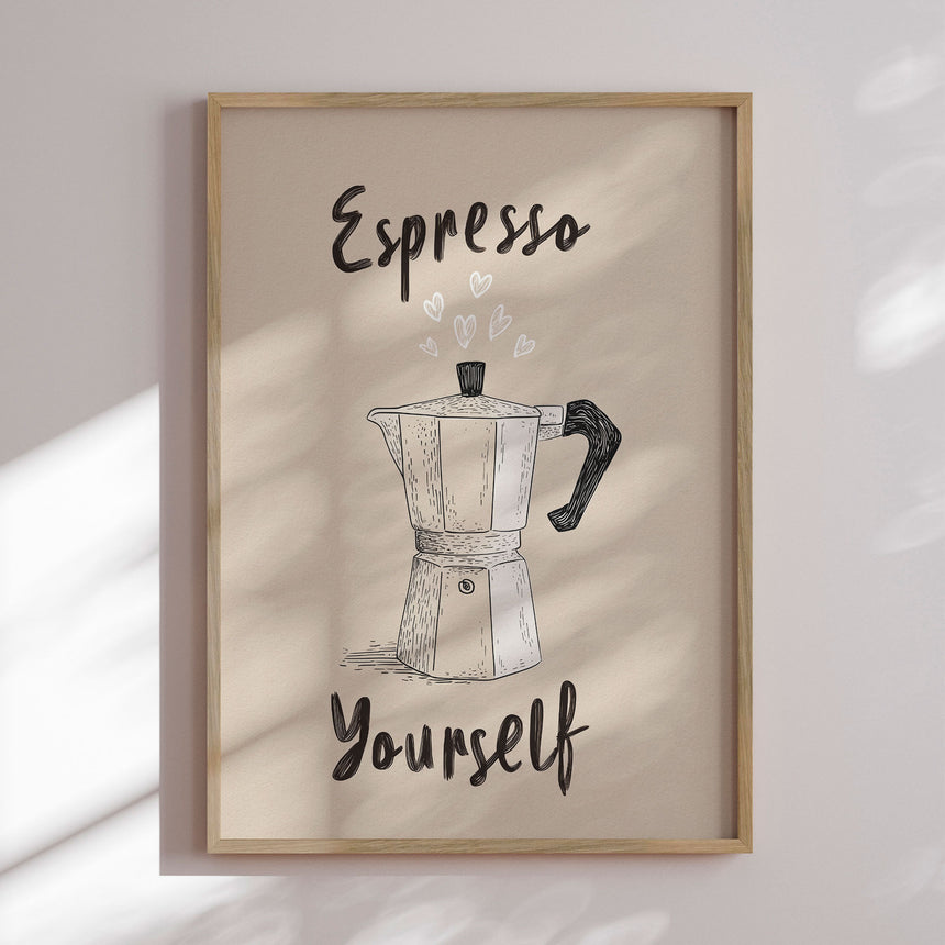 Plakat - Espresso Yourself - Andreas Magnusson