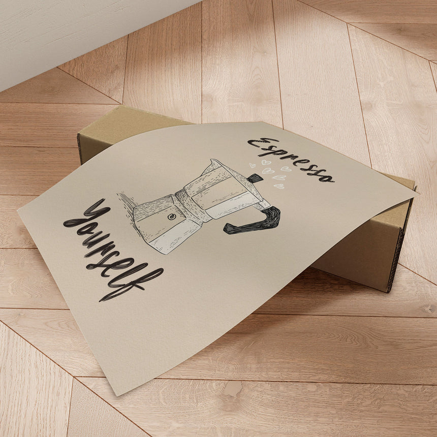 Plakat - Espresso Yourself - Andreas Magnusson