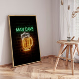 Plakat - Man Cave Neon Sign - Andreas Magnusson
