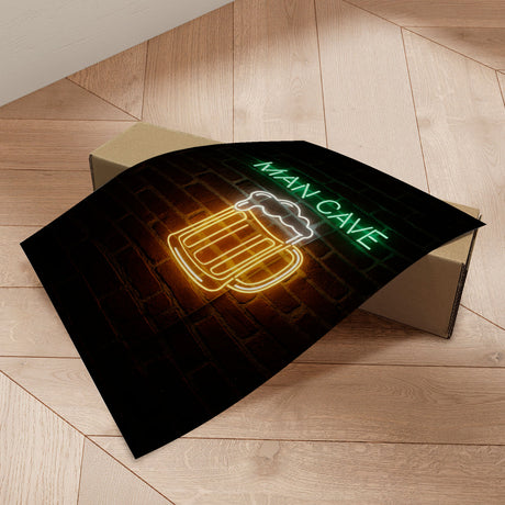 Plakat - Man Cave Neon Sign - Andreas Magnusson