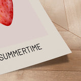 Plakat - Summer Strawberry Watercolor - Marianne Bassil