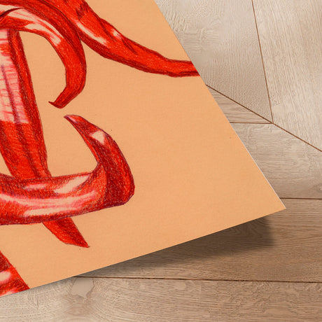 Plakat - Spicy Red Peppers - Viktoriia Saunina