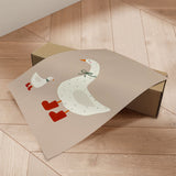 Plakat - Goose and Gosling - Treechild