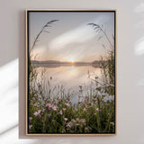 Lærredstryk - Peaceful Lake Sunrise - Andreas Magnusson