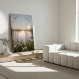 Lærredstryk - Peaceful Lake Sunrise - Andreas Magnusson