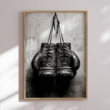 Plakat - Vintage Boxing Gloves - Andreas Magnusson