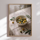 Plakat - Olives With Wine - Andreas Magnusson