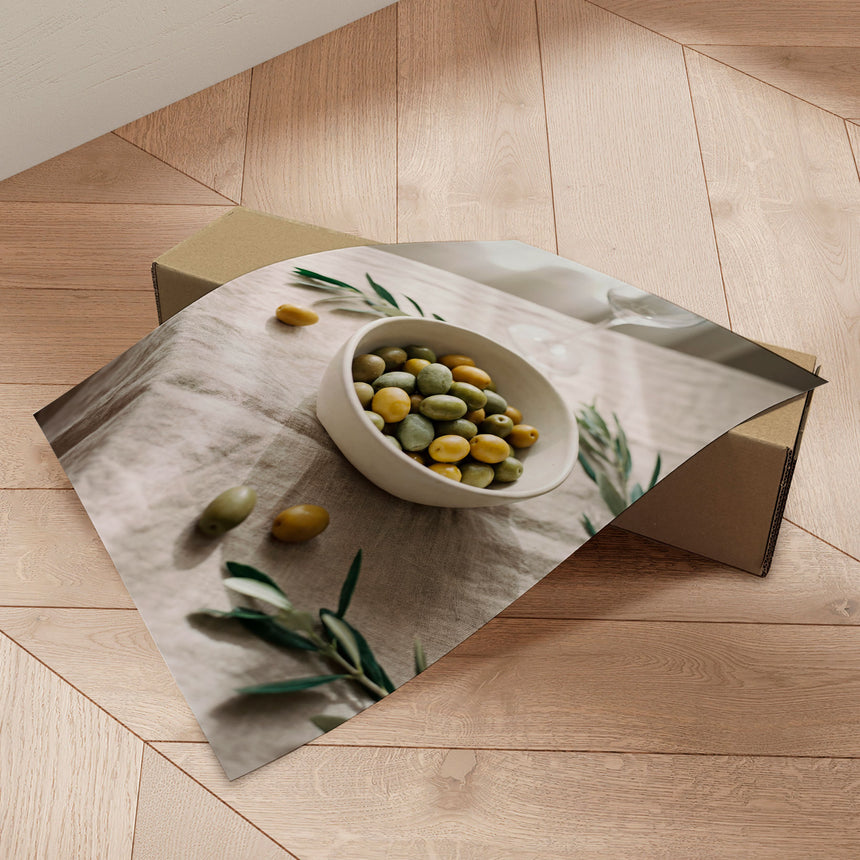 Plakat - Olives With Wine - Andreas Magnusson