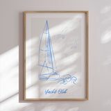 Plakat - Yacht Club - Treechild