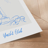 Plakat - Yacht Club - Treechild