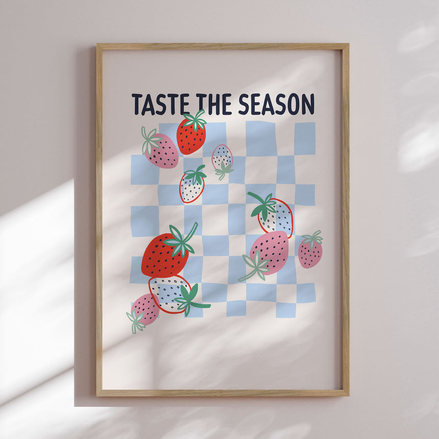 Plakat - Farmers Market Strawberries - Alexandra Weise