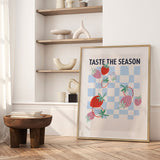 Plakat - Farmers Market Strawberries - Alexandra Weise