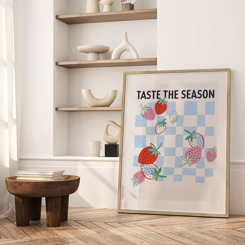 Plakat - Farmers Market Strawberries - Alexandra Weise