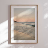 Plakat - Serene Pastel Beach - Henrike Schenk