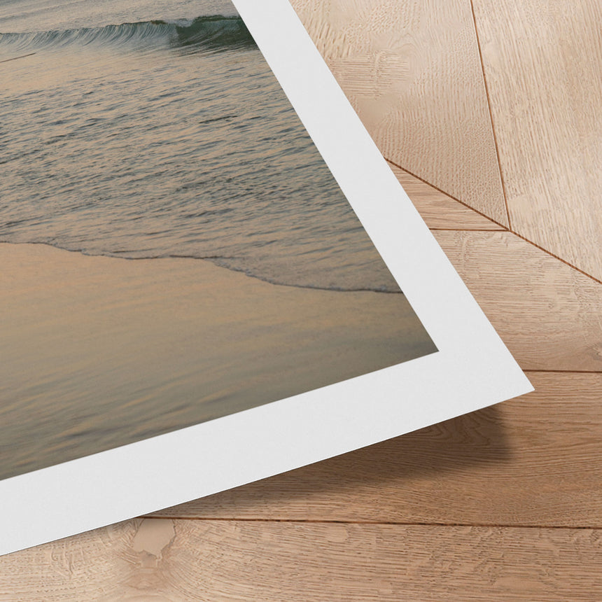Plakat - Serene Pastel Beach - Henrike Schenk