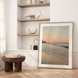 Plakat - Serene Pastel Beach - Henrike Schenk