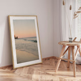 Plakat - Serene Pastel Beach - Henrike Schenk