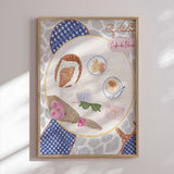 Plakat - Cafe Paris Morning - Radhika Modi
