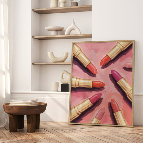 Plakat - Vibrant Pink Lipsticks - Andreas Magnusson
