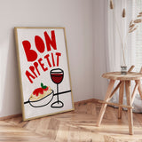 Plakat - Bon Appetit - Athene Fritsch