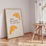 Plakat - Two Croissants Please - Andreas Magnusson