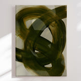 Lærredstryk - Tangled Brushstrokes II - Mareike Böhmer