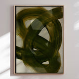 Lærredstryk - Tangled Brushstrokes II - Mareike Böhmer