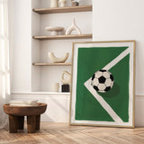 Plakat - Soccer Ball Corner - Andreas Magnusson