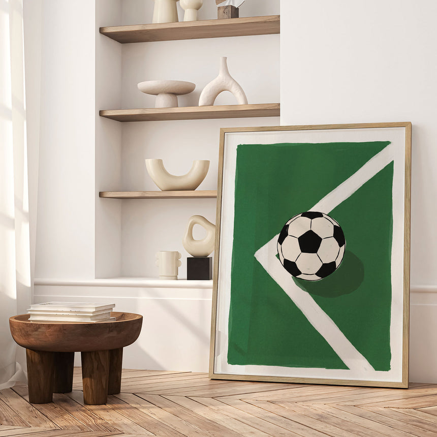 Plakat - Soccer Ball Corner - Andreas Magnusson