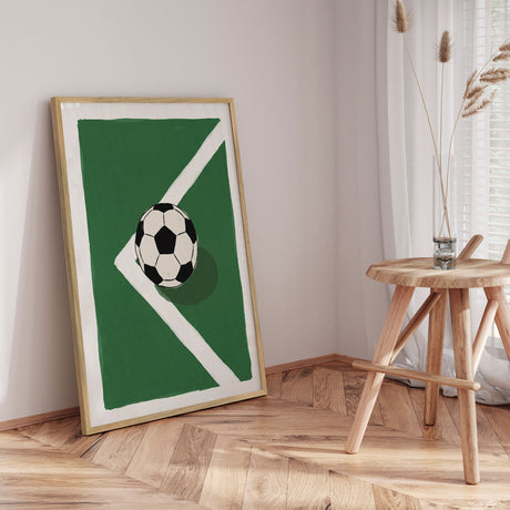 Plakat - Soccer Ball Corner - Andreas Magnusson
