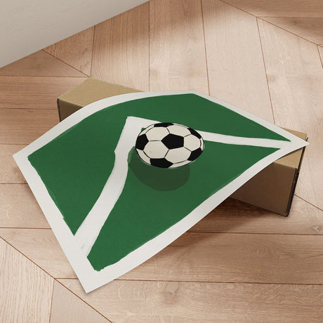 Plakat - Soccer Ball Corner - Andreas Magnusson