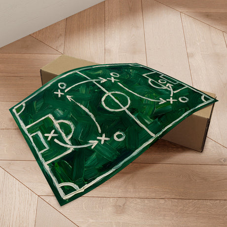 Plakat - Football Game Plan - HUGO