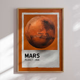 Plakat - Mars the Red Planet - HUGO