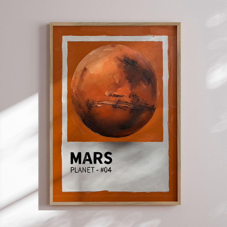 Plakat - Mars the Red Planet - HUGO