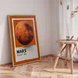 Plakat - Mars the Red Planet - HUGO