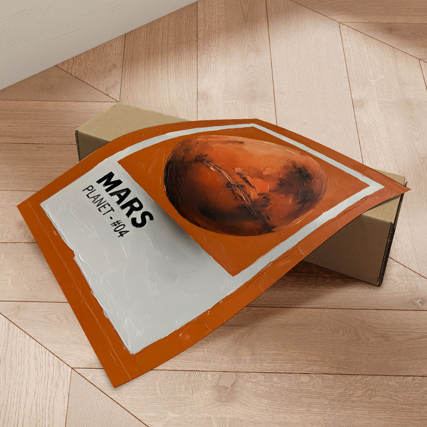 Plakat - Mars the Red Planet - HUGO