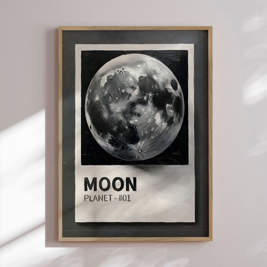 Plakat - Moon Planet - HUGO