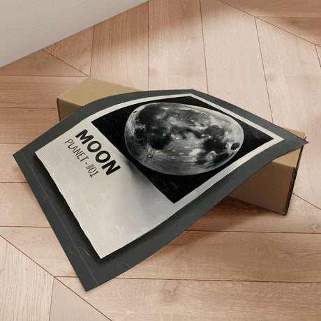 Plakat - Moon Planet - HUGO
