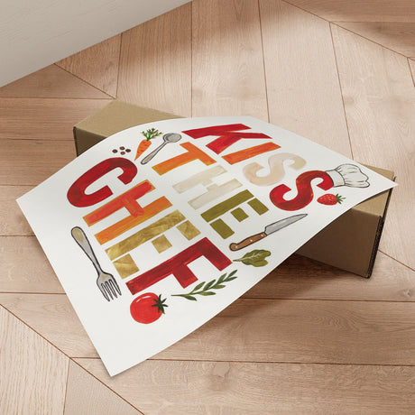 Plakat - Kiss The Chef - Andreas Magnusson