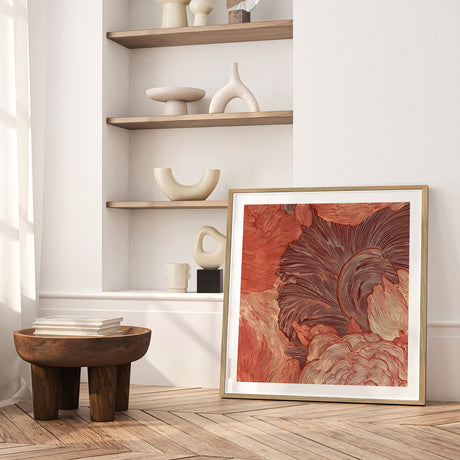 Plakat - Flowing Earth Tones - Alma