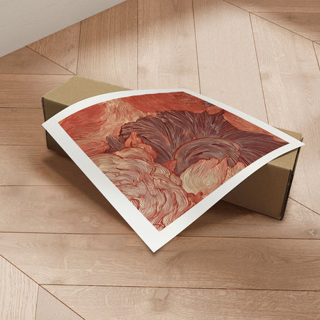 Plakat - Flowing Earth Tones - Alma