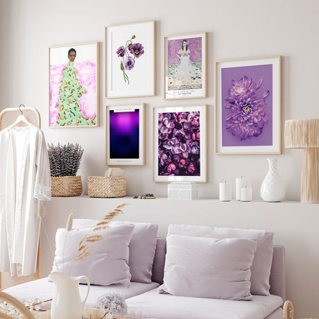 Plakat - Purple Chrysanthemum - Incado