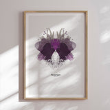 Plakat - Purple Emotions - Incado